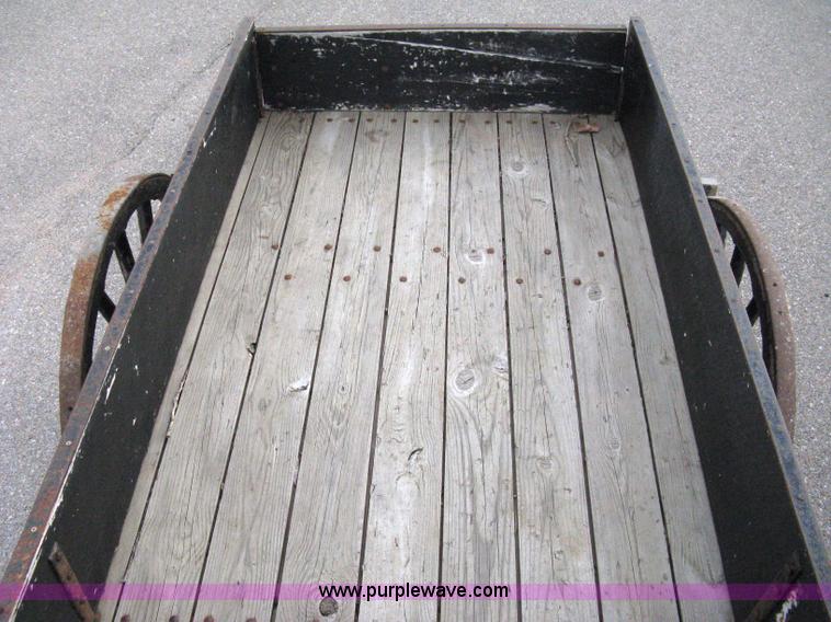 image for item 8072 Horse-drawn spring wagon