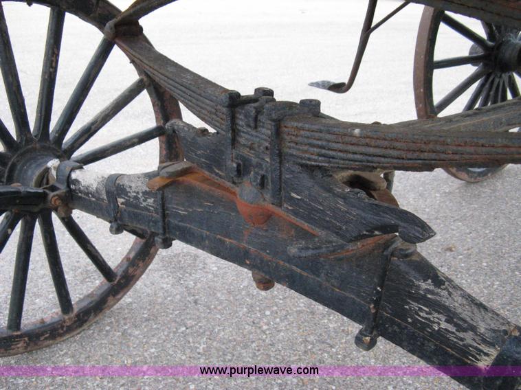 image for item 8072 Horse-drawn spring wagon