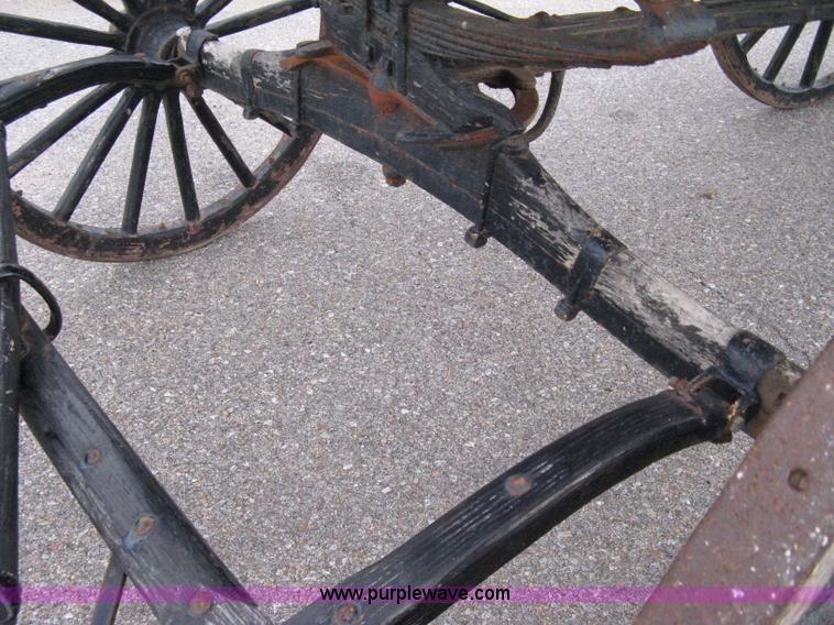 image for item 8072 Horse-drawn spring wagon