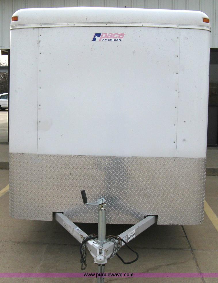 image for item 8074 2004 Pace American JT6105A cargo trailer