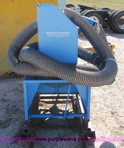 image for item 8280 Goosen SB5400 straw bale blower chopper