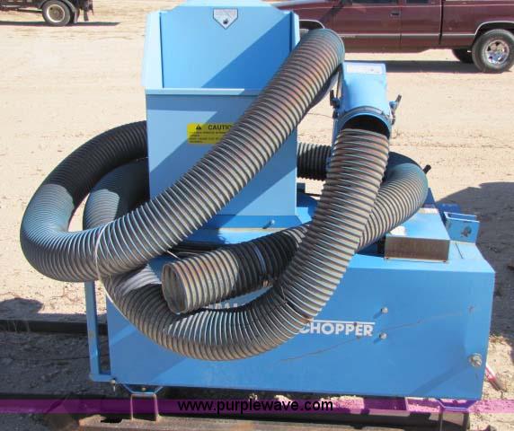 image for item 8280 Goosen SB5400 straw bale blower chopper