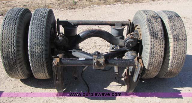 image for item 8288 Air ride truck mounted drop axle