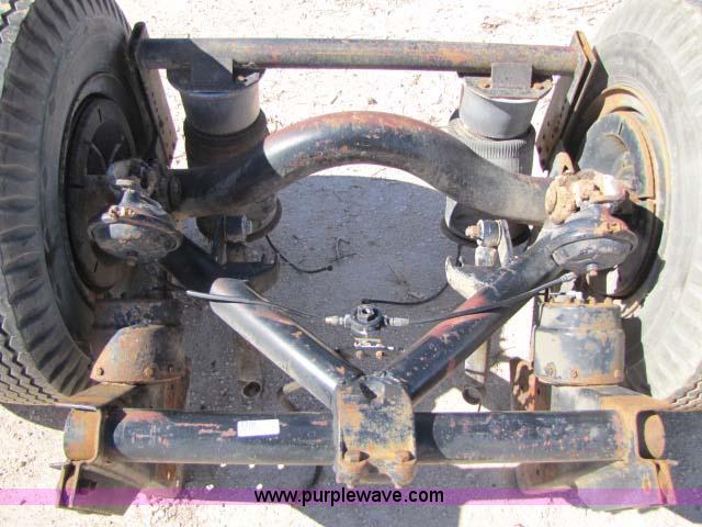image for item 8288 Air ride truck mounted drop axle