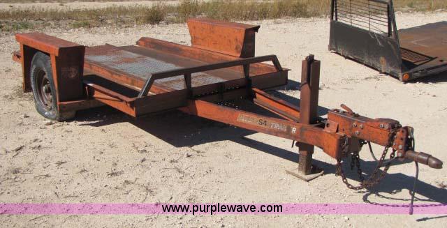 image for item 8295 1977 single axle ditch witch trailer