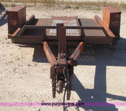 image for item 8295 1977 single axle ditch witch trailer
