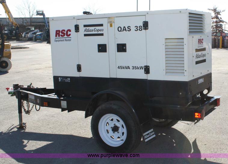 image for item 4871 2005 Atlas Capco QAS38 generator