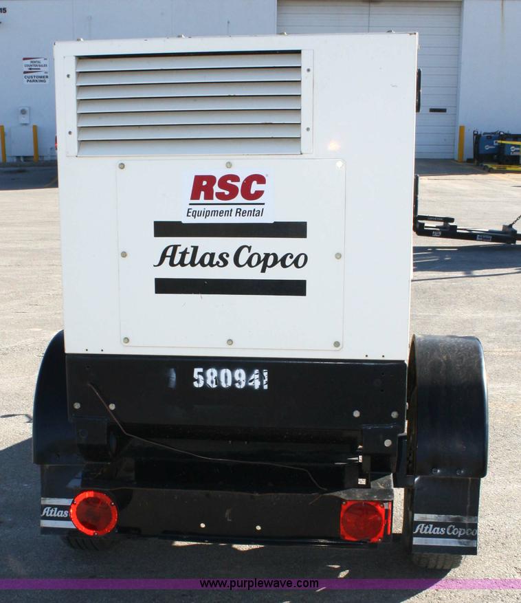 image for item 4871 2005 Atlas Capco QAS38 generator