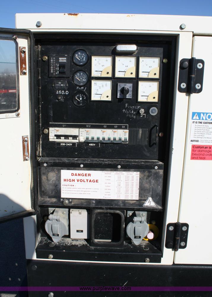 image for item 4871 2005 Atlas Capco QAS38 generator