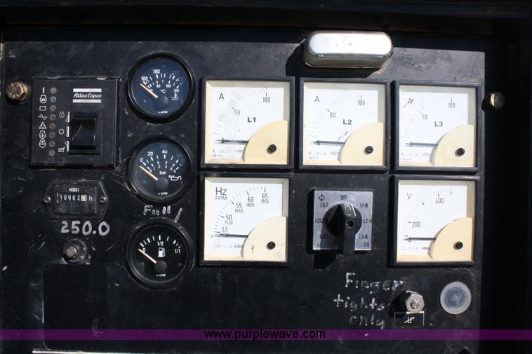image for item 4871 2005 Atlas Capco QAS38 generator