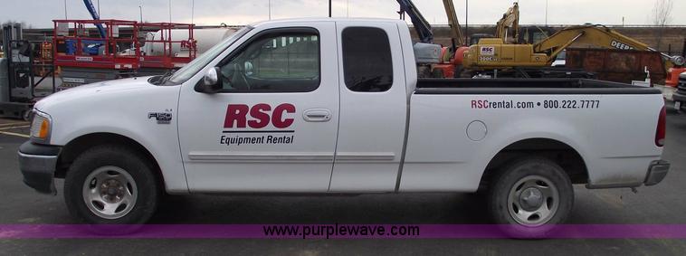 image for item 5421 2001 Ford F150 four door extended cab pickup truck