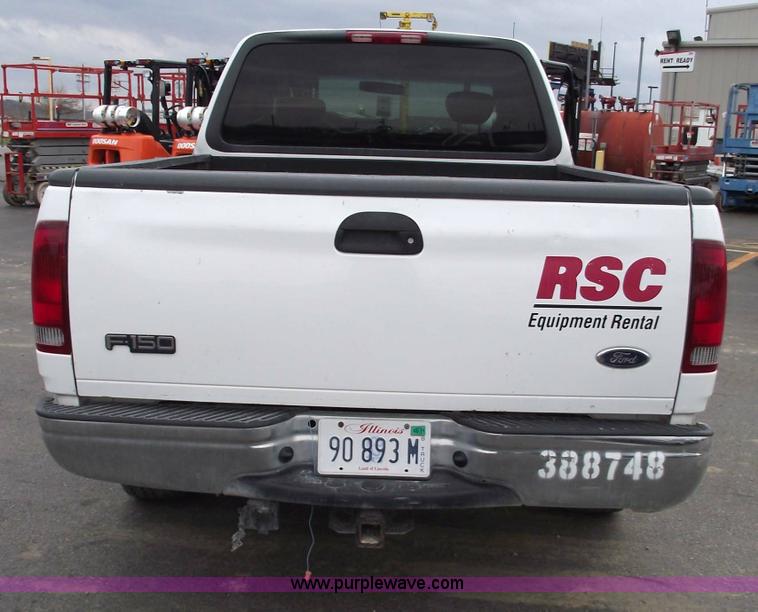 image for item 5421 2001 Ford F150 four door extended cab pickup truck