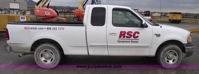 image for item 5421 2001 Ford F150 four door extended cab pickup truck