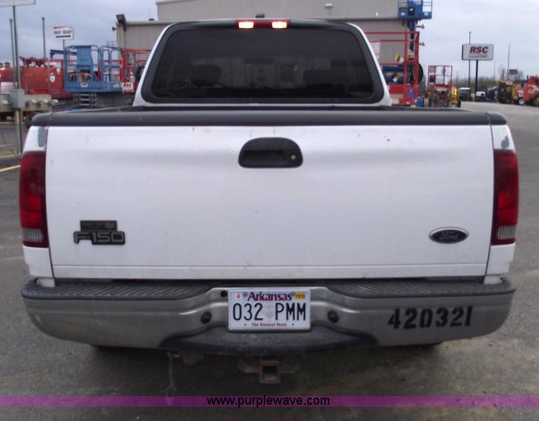 image for item 5423 2002 Ford F150 extended cab pickup truck
