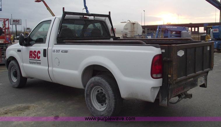 image for item 5424 2002 Ford F250 XL Super Duty pickup truck