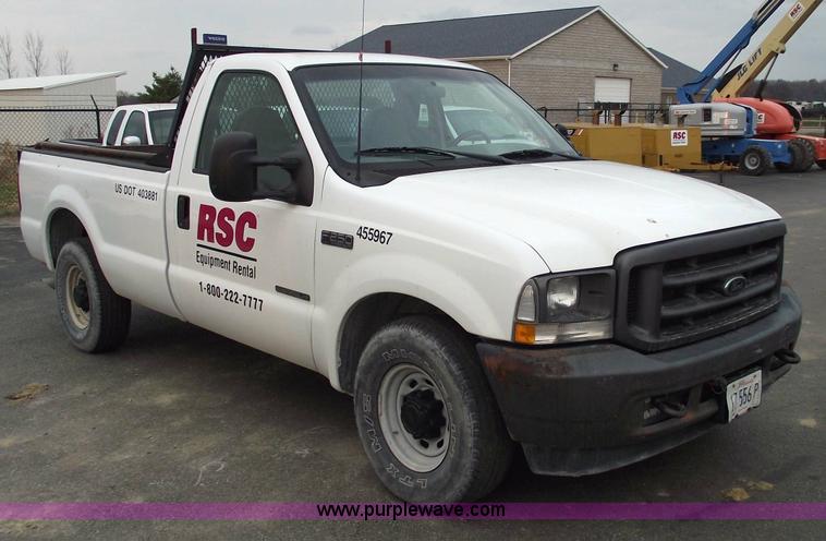 image for item 5424 2002 Ford F250 XL Super Duty pickup truck