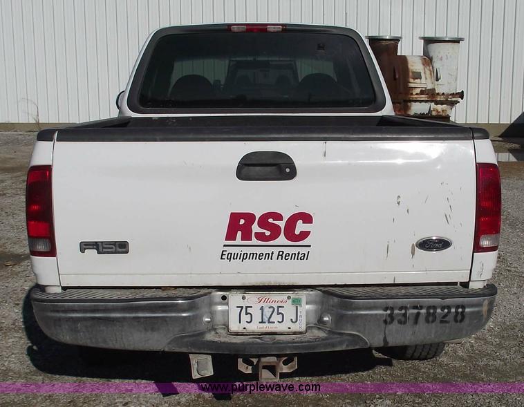 image for item 5428 2000 Ford F150 XLT extended cap pickup truck