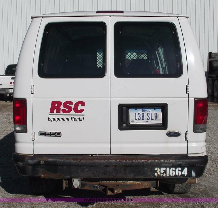 image for item 5429 2000 Ford Econoline E250 cargo van