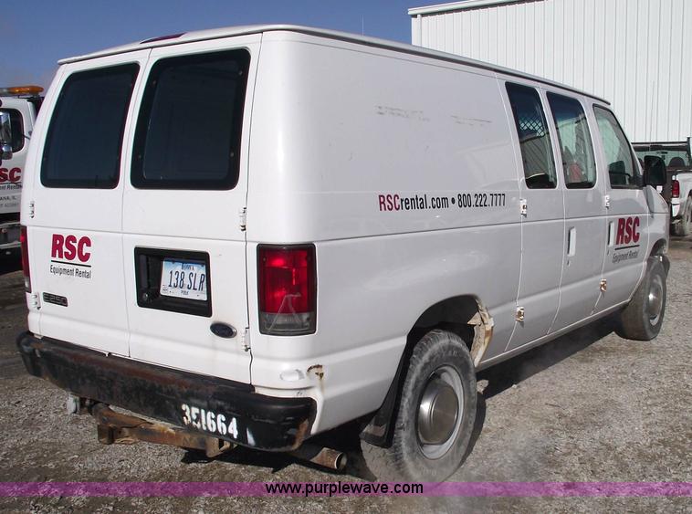 image for item 5429 2000 Ford Econoline E250 cargo van