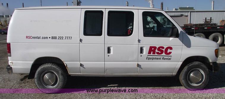 image for item 5429 2000 Ford Econoline E250 cargo van