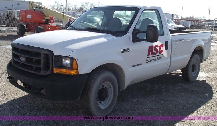 image for item 5430 2000 Ford F250 XL Super Duty pickup truck