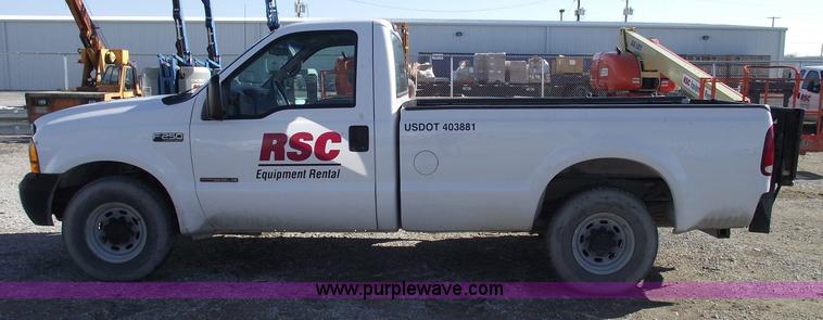 image for item 5430 2000 Ford F250 XL Super Duty pickup truck