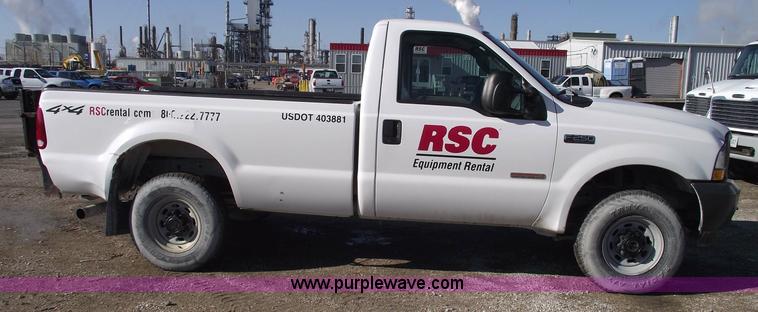image for item 5432 2004 Ford F250 XL Super Duty pickup truck