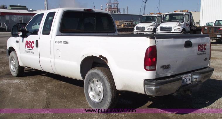 image for item 5435 2002 Ford F250 XLT Super Duty extended cab pickup truck