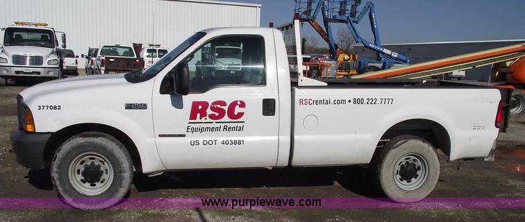 image for item 5436 2000 Ford F250 XL Super Duty pickup truck