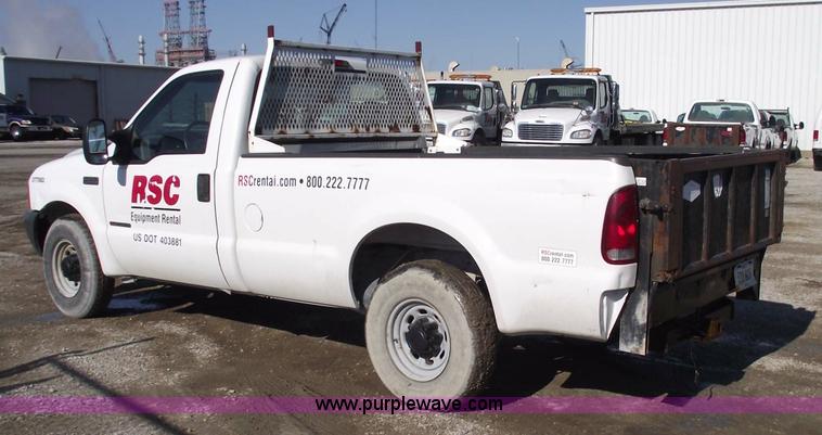 image for item 5436 2000 Ford F250 XL Super Duty pickup truck