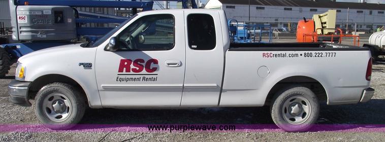 image for item 5437 2002 Ford F150 XLT extended cab pickup truck