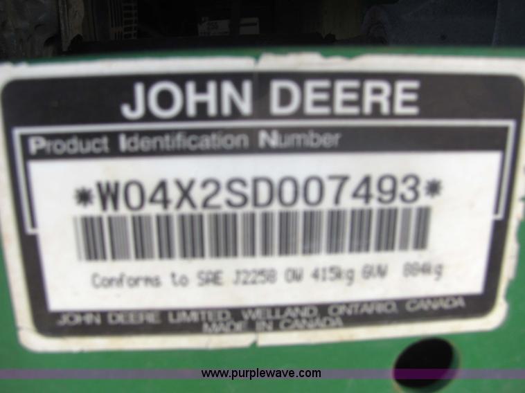 image for item 6754 John Deere Gator T5 utility vehicle