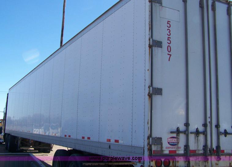 image for item 7501 2005 Lufkin 53' van trailer