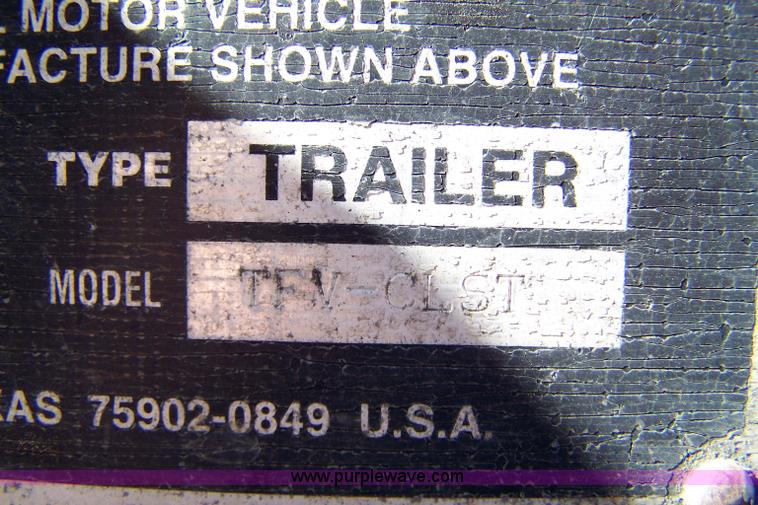 image for item 7501 2005 Lufkin 53' van trailer