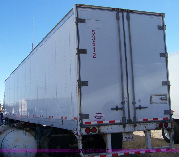 image for item 7503 2005 Lufkin 53' van trailer