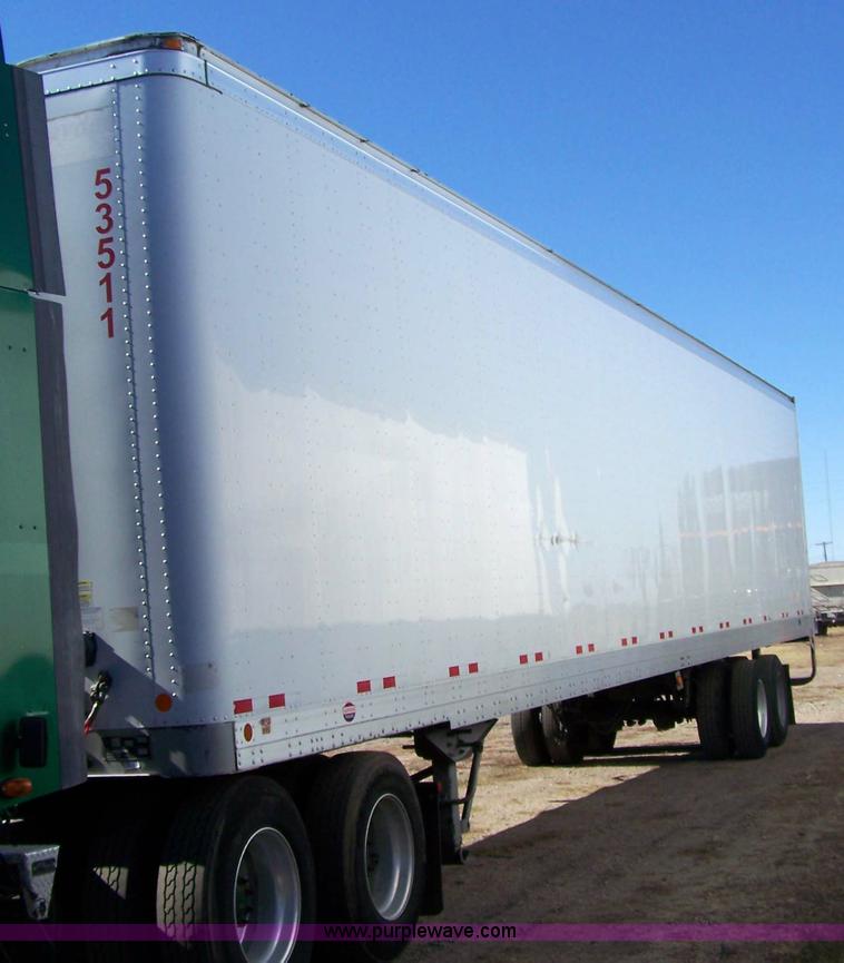 image for item 7505 2005 Lufkin 53' van trailer