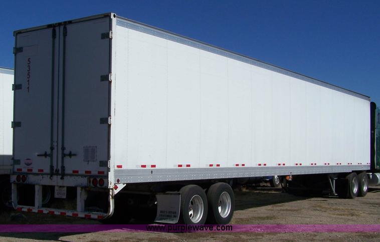 image for item 7505 2005 Lufkin 53' van trailer