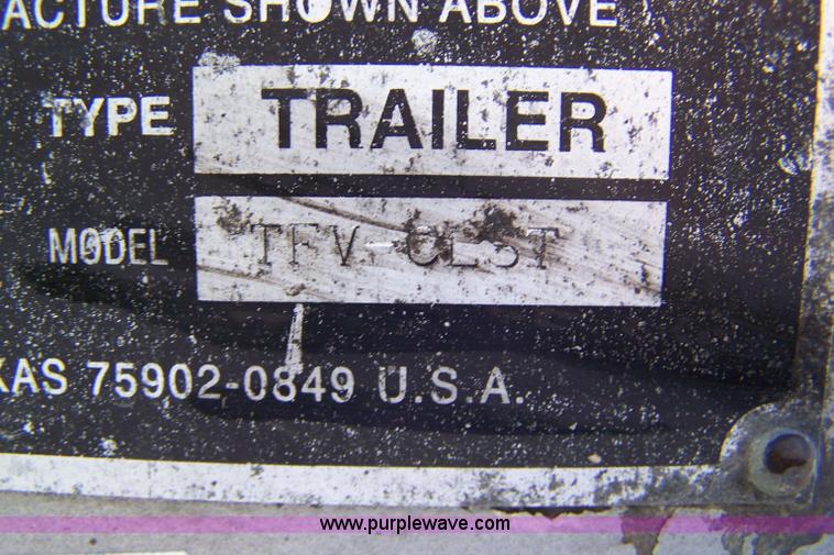 image for item 7505 2005 Lufkin 53' van trailer