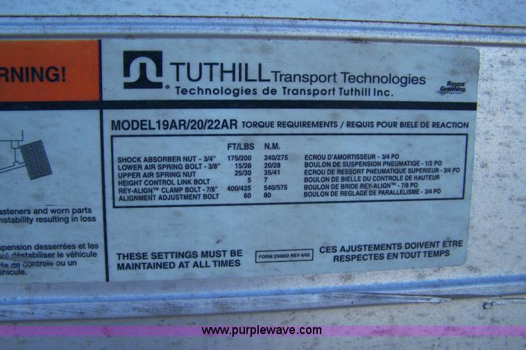 image for item 7507 2006 Lufkin 53' van trailer