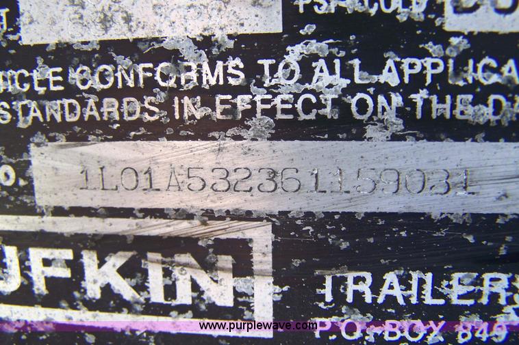 image for item 7507 2006 Lufkin 53' van trailer