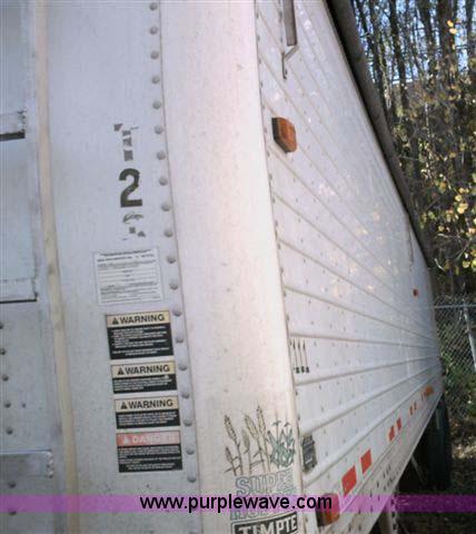 image for item 1000 1999 Timpte 40' grain trailer