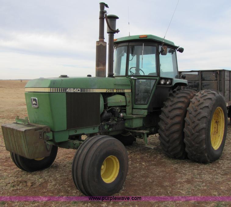 image for item 3509 1980 John Deere 4840 tractor