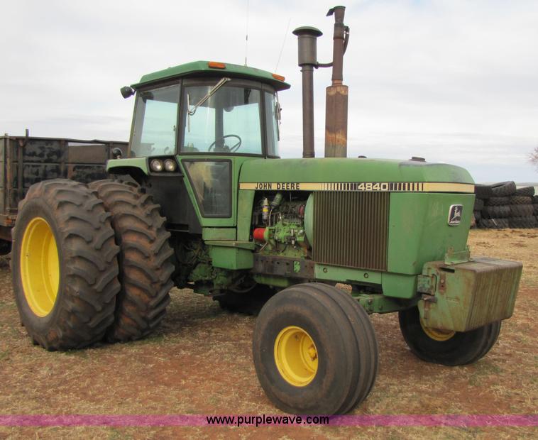 image for item 3509 1980 John Deere 4840 tractor