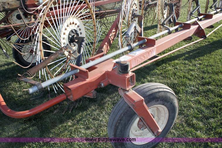 image for item 4801 Hesston 3983 12 wheel rake