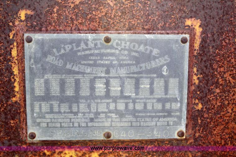 image for item 4804 Laplant Choate C-44 pull type scraper