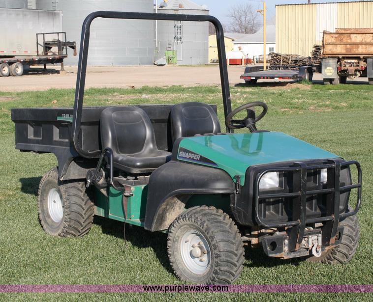 image for item 4817 2008 Snapper Trail Cruiser utility vehicle