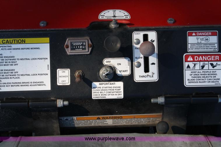 image for item 4866 ExMark zero-turn mower