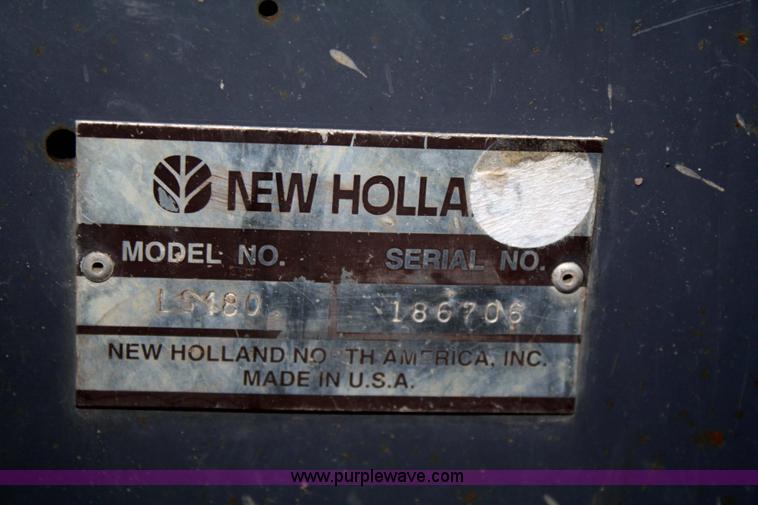 image for item 4868 2001 New Holland LS180 skid steer