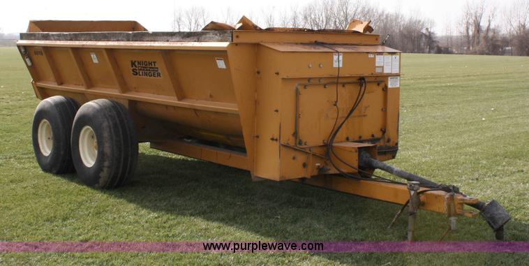 image for item 4883 2001 Knight 8018 Pro Twin manure spreader