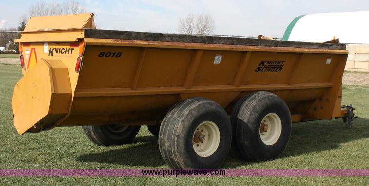 image for item 4883 2001 Knight 8018 Pro Twin manure spreader